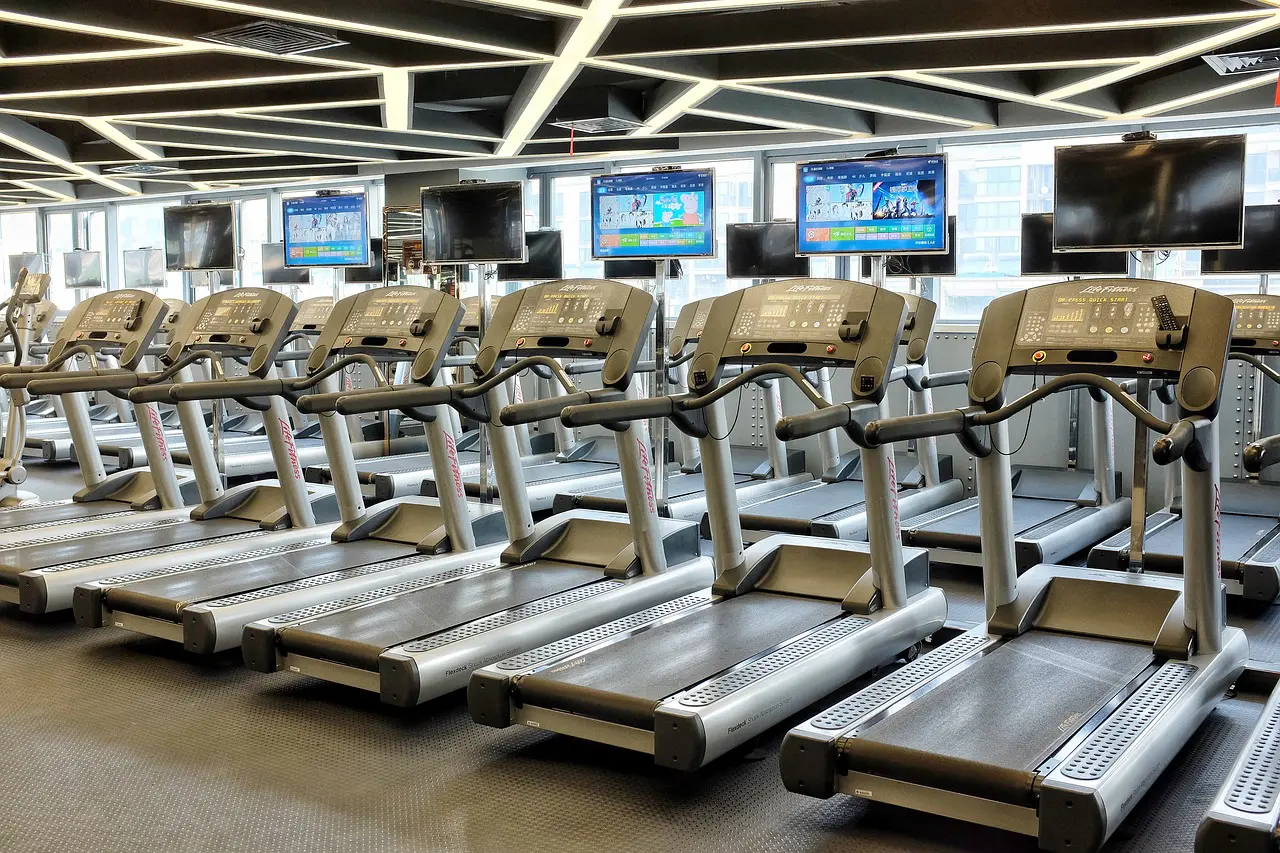 Compact treadmills feature