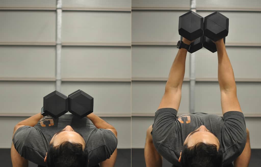 Reverse angle of the hex press