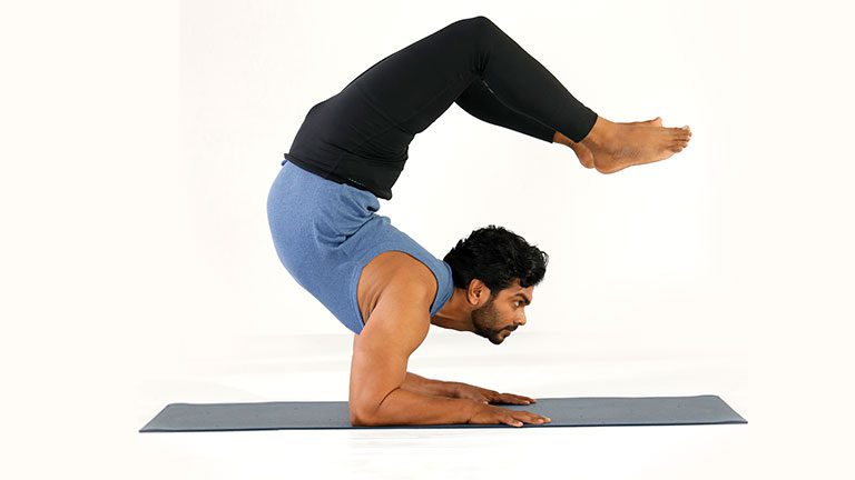 How to stretch for scorpion pose