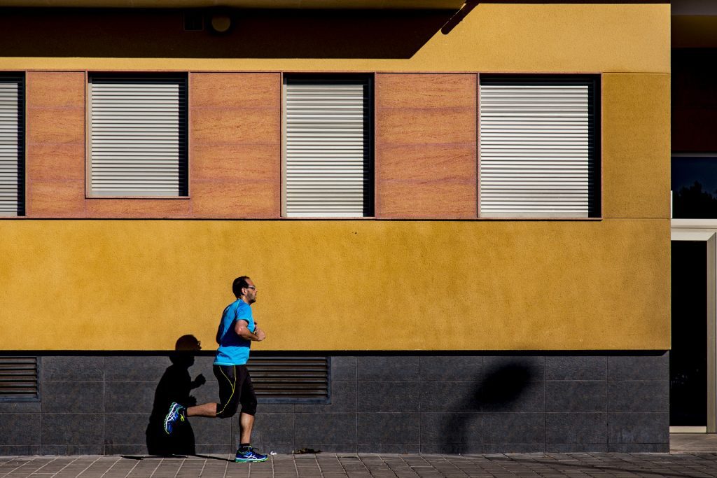 Man running