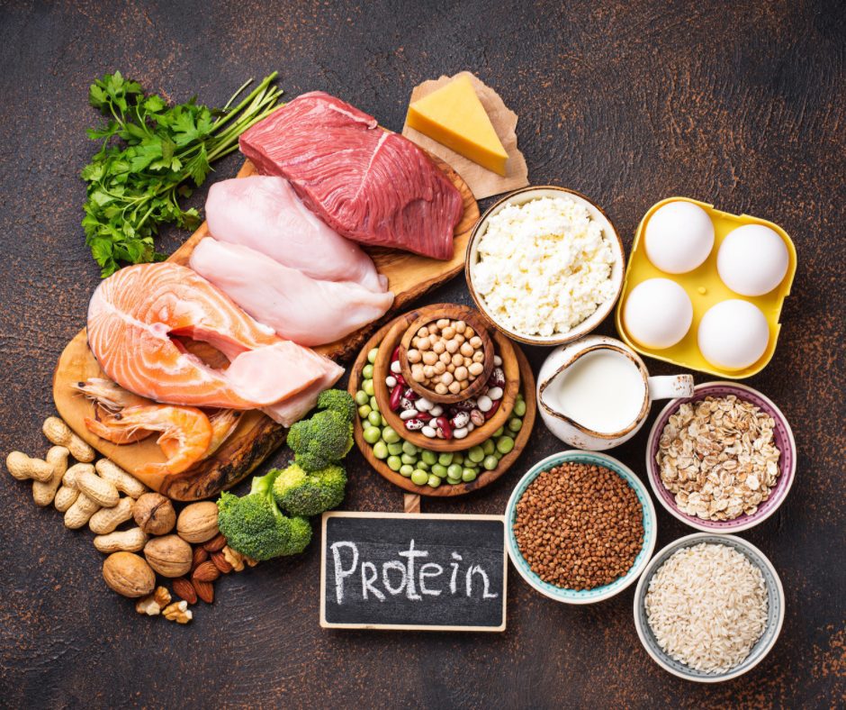 Protein-rich food