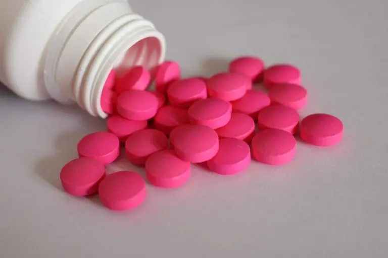 Spilt Ibuprofen tablets