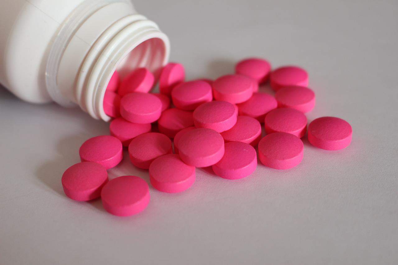 Spilt Ibuprofen tablets