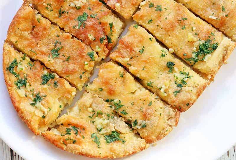 Keto garlic bread