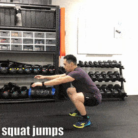 Squat jumps