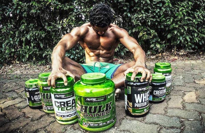 Man looking for supplements
