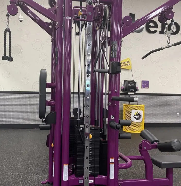 Planet fitness cable machine accessories