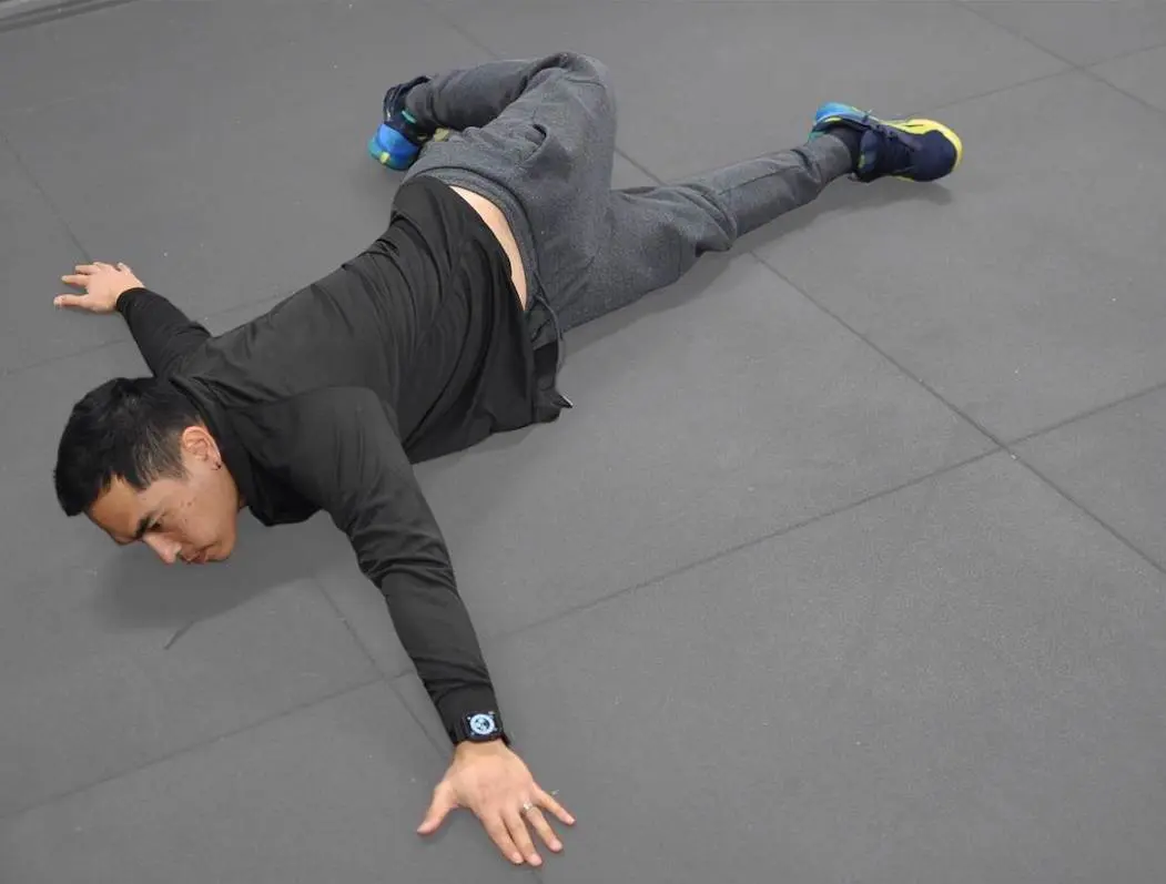 Full body stretching routine - scorpion stretch
