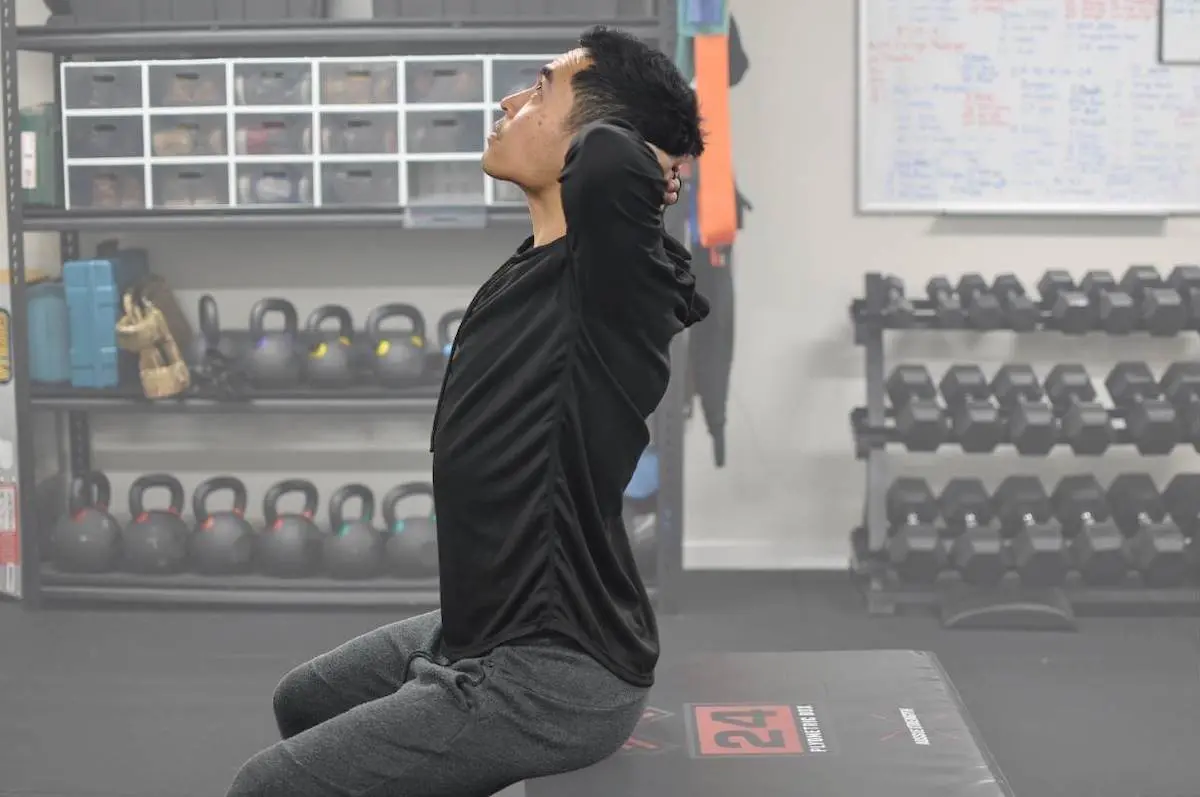 Full body stretching routine - thoracic extension